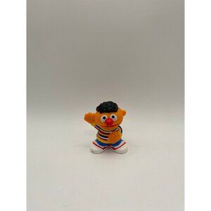 Vintage Hasbro Sesame Street Ernie Figurine - Jim Henson Muppet Character Toy